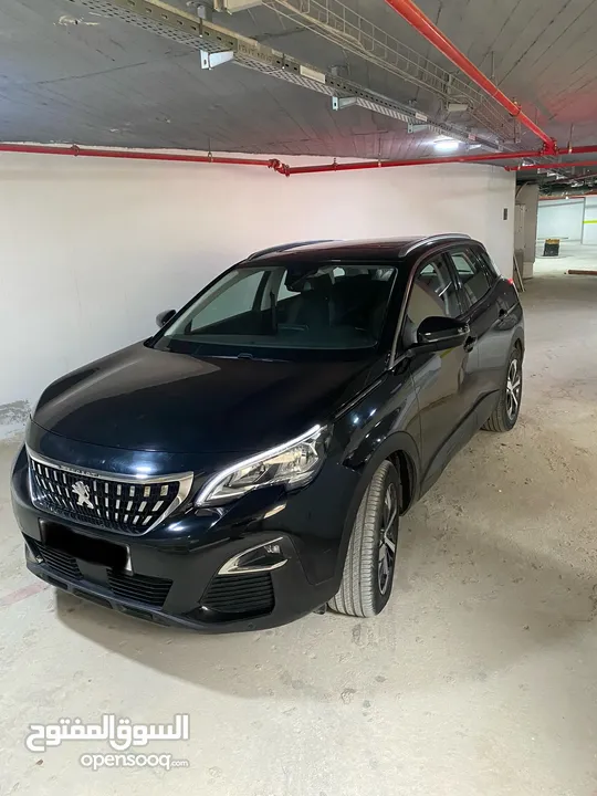 جيب بيجو 3008 اسود للبيع ( بسبب السفر)