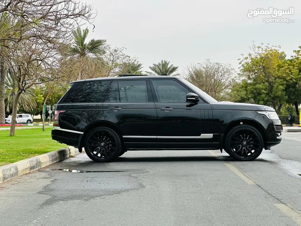 Range Rover Autobiography 2015 black edition Supercharge