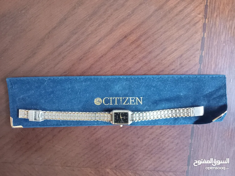 ساعة CITIZEN أصلية ستيزين, ساعات نسائية، ماركة، ساعة نسائية، اصلي، ماركات، عالمية، ياباني، بناتي