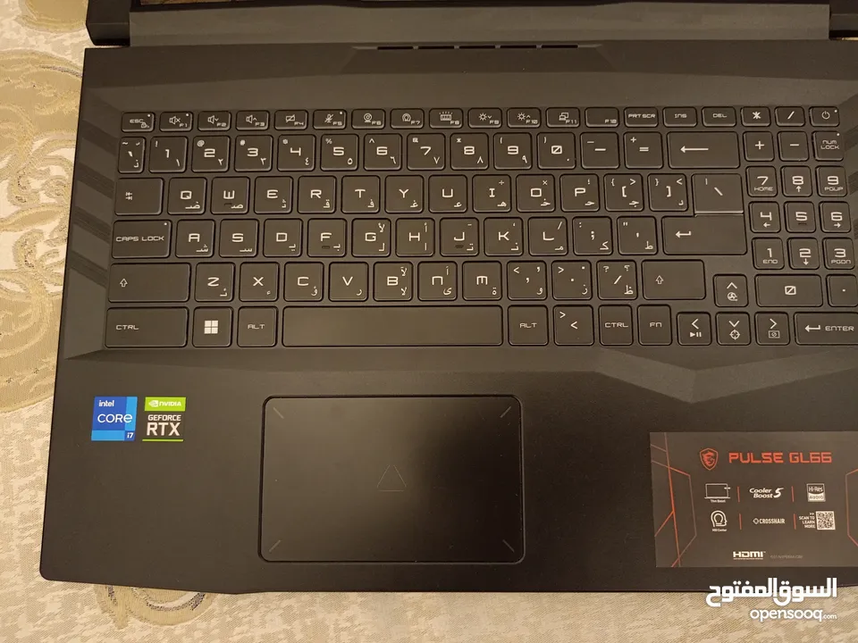 لابتوب msi pulse gl66 uek للبيع