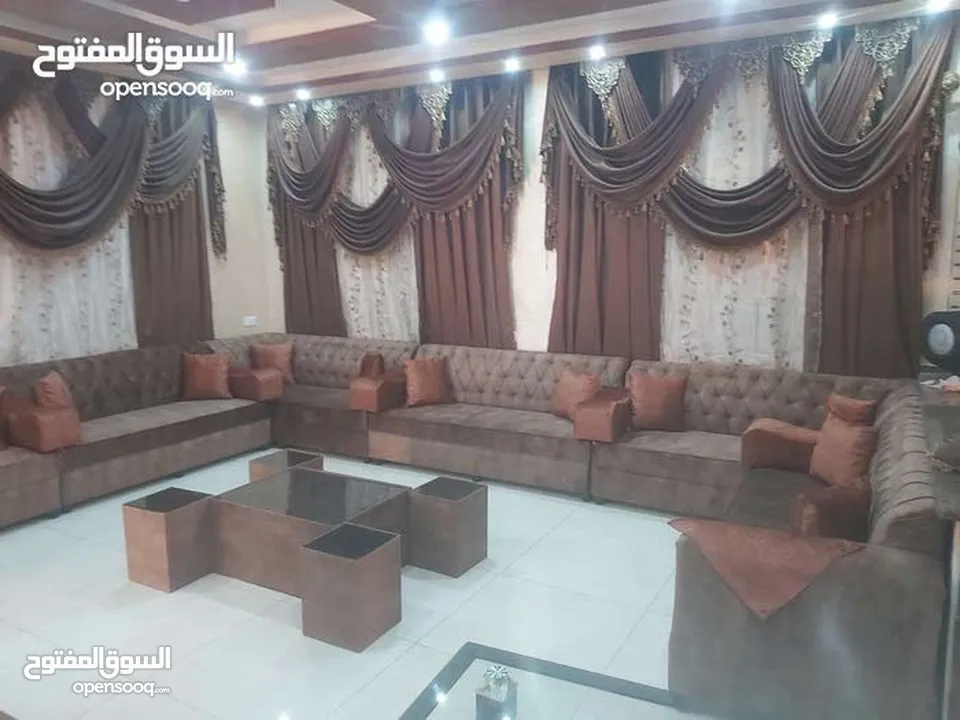أقوا العروض على جلسات 17 مقعد مع طقم طربيزاط ومراكي + مخدات