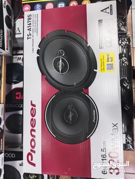 pioneer speakers, Amplifier and Subwoofer in discounted prices
