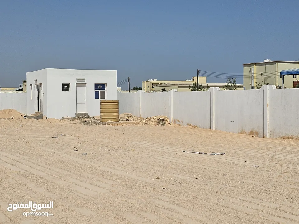 industrial land for rent 380 for sale 68thousand 1500mtr in sohar ارض صناعية مسورة للإيجار380  صحار