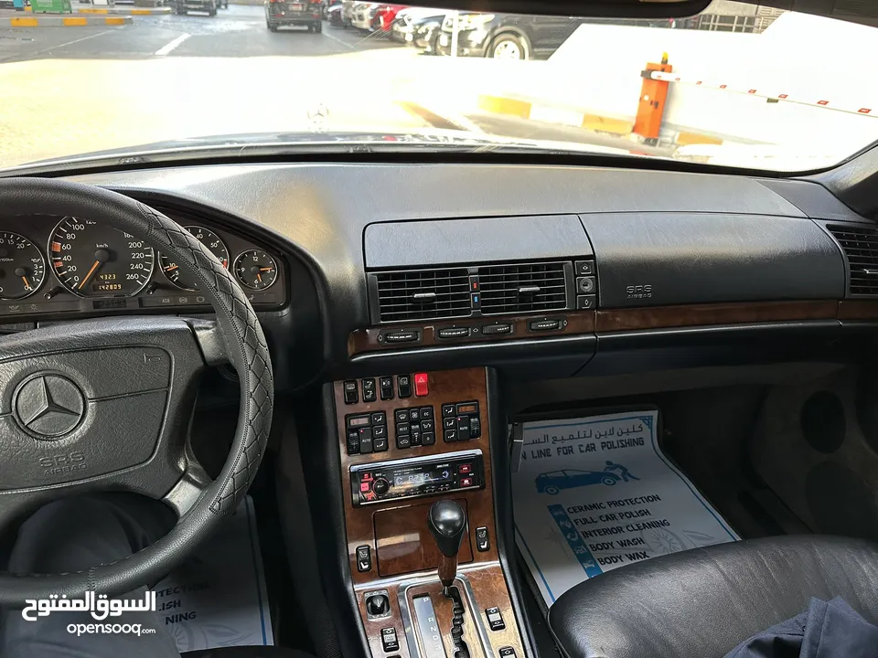 Mercedes W140, S500 SEL 1993, Japan Specs, 144000 km