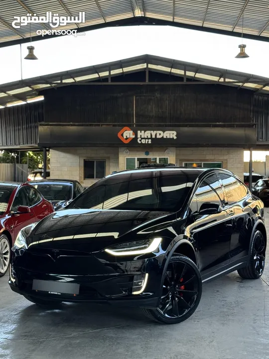 Tesla Model X Performance P100D جدا نظيفة سعر حرق