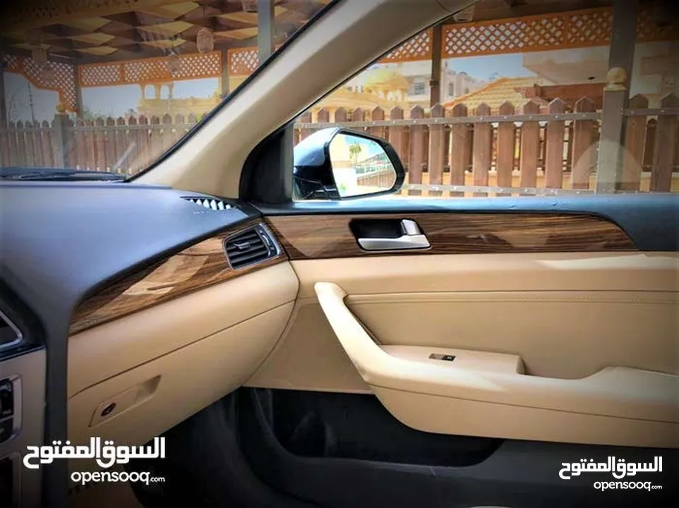 هونداي سوناتا 2016 ليميتد وارد وكالة ماشية 83 الف كيلو