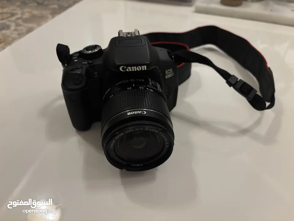 Canon EOS 650D with 18-55mm IS II Lens