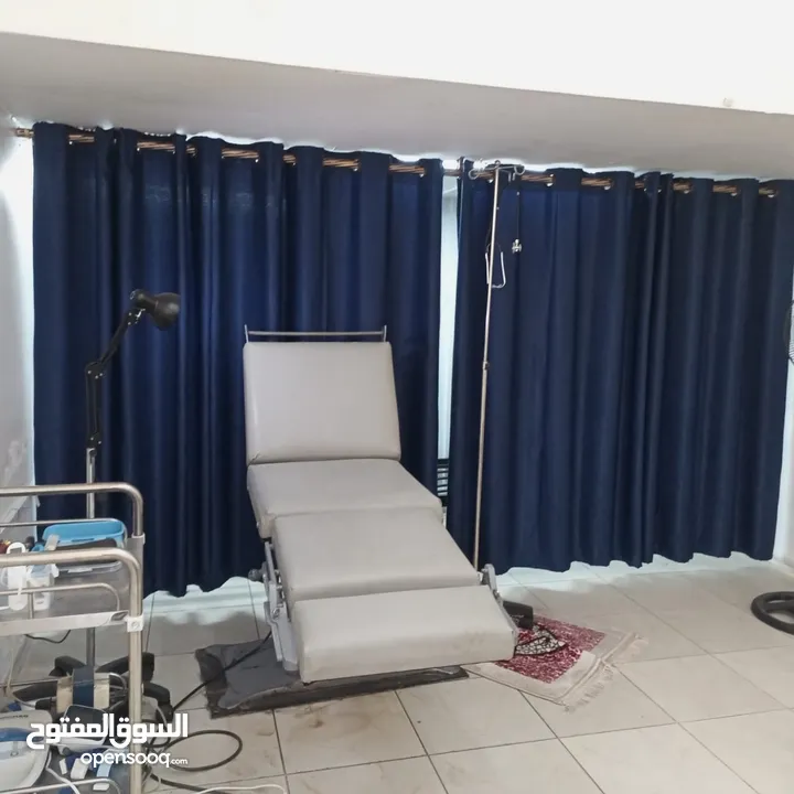 عيادة طبية للايجار اسنان او طب عام وجراحة أو طواري