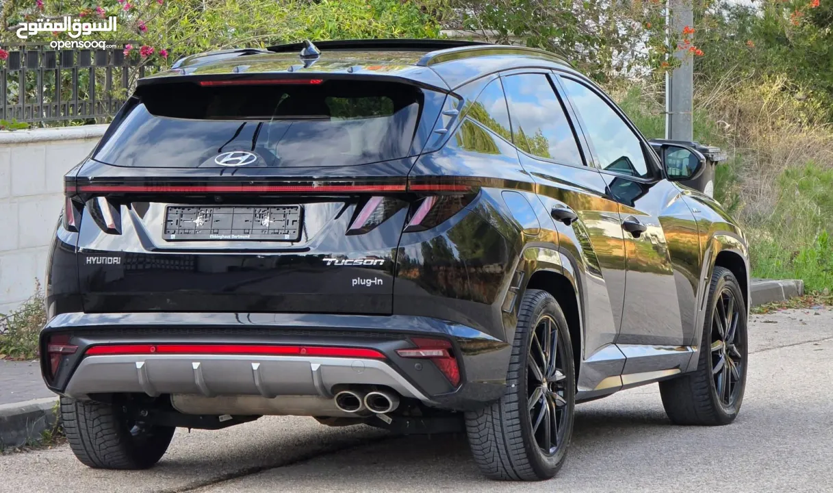 هنداي توسان ان لاين هايبرد بلج ان . 4×4 2023 ترخيص 2022