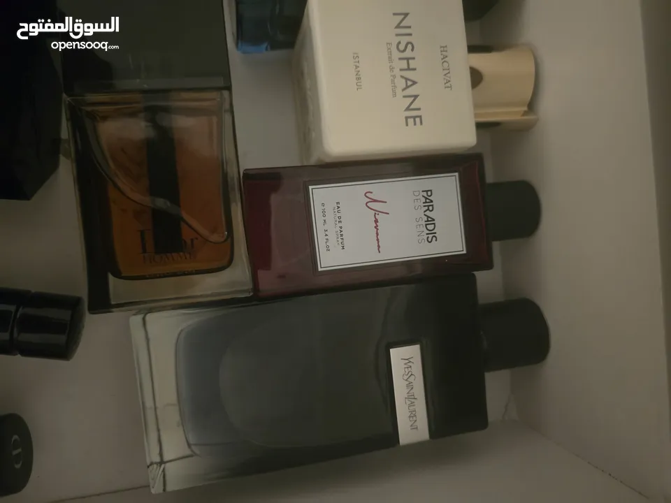 مجموعة عطور نيش وغيرها اصليه