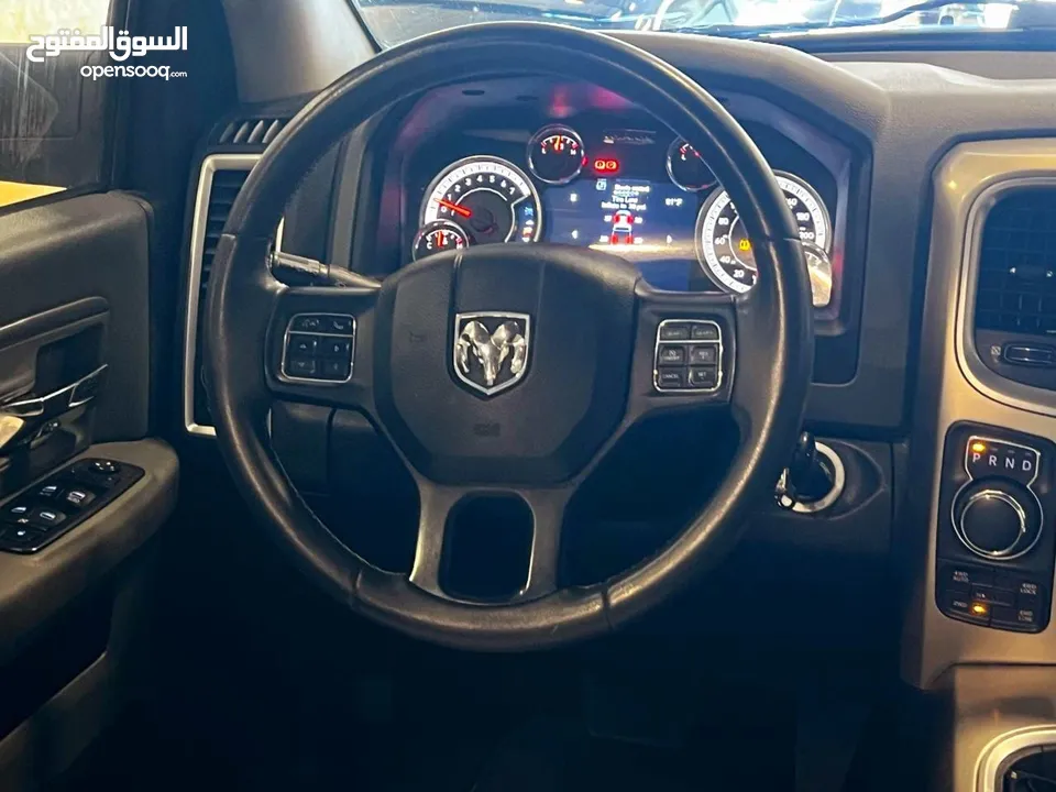 Dodge Ram Hemi 2015 اسود ملكي معدل بالكامل