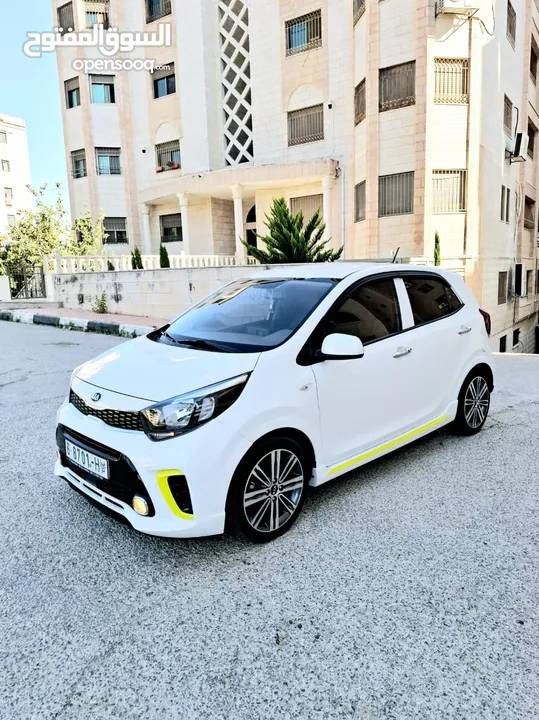 كيا مورنينج 2020 GT line فل إضافات دهان الشركة