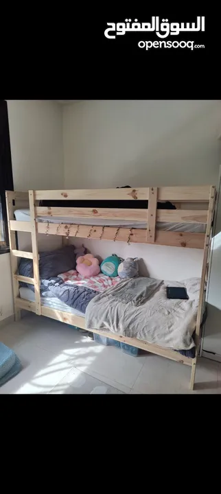 IKEA bunk bed, MYDAL