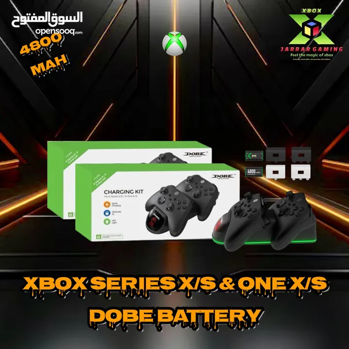 Xbox Rechargeable Battery’s for series x/s & one x/s بطاريات شحن خاصه بايادي تحكم إكس بوكس