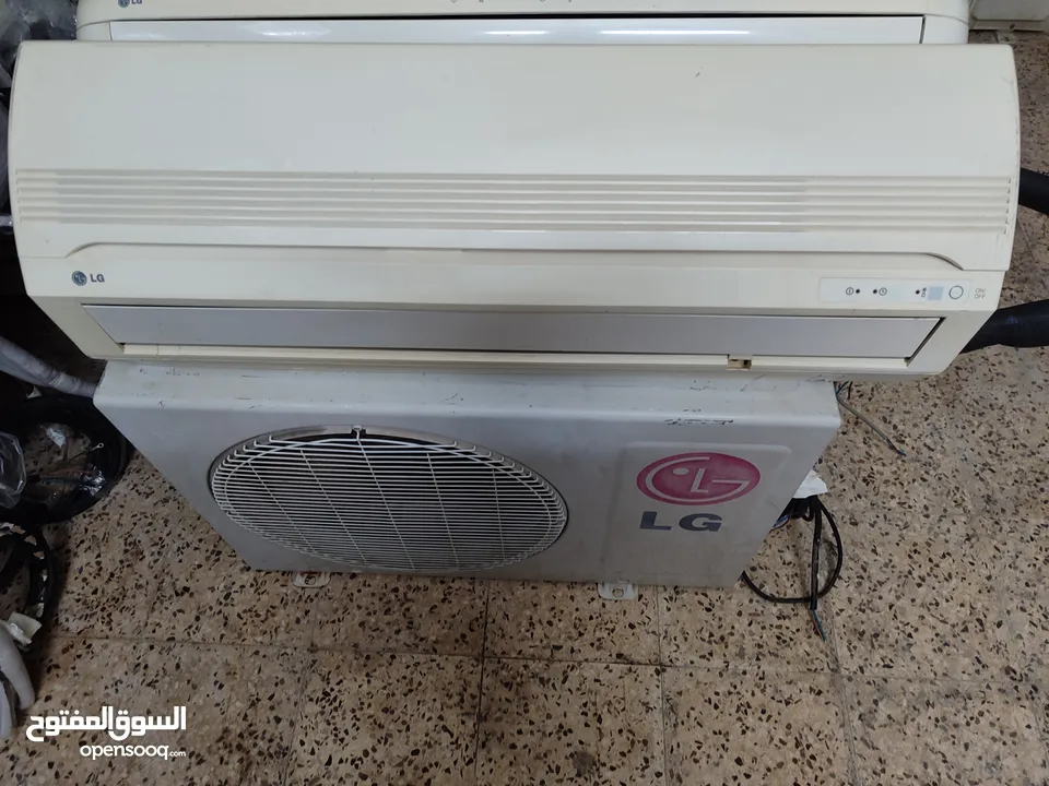 مكيفات: ال جي عادي في حالة ممتازة شامل التركيب كفالة شهر