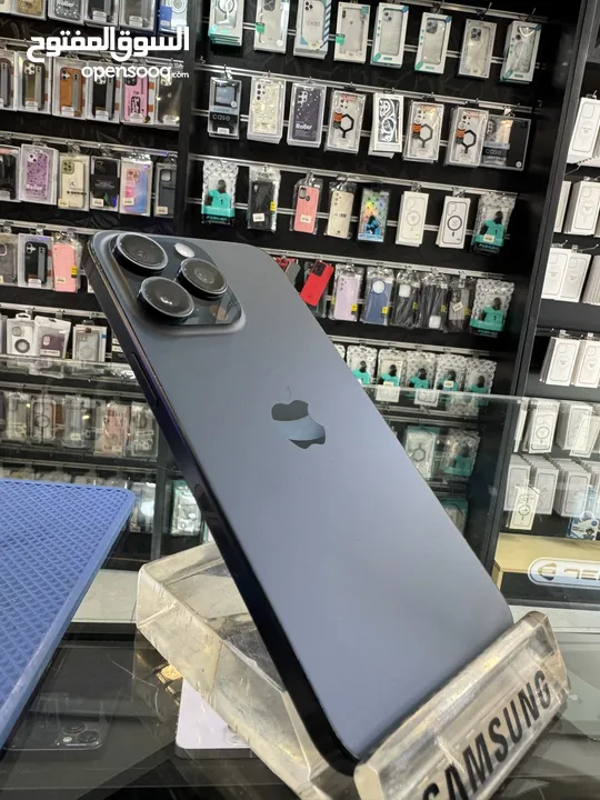 iPhone 15 Pro Max 256GB بطارية 99% وارد امريكي  Esim مش مشفر طبعا الجهاز مكفول