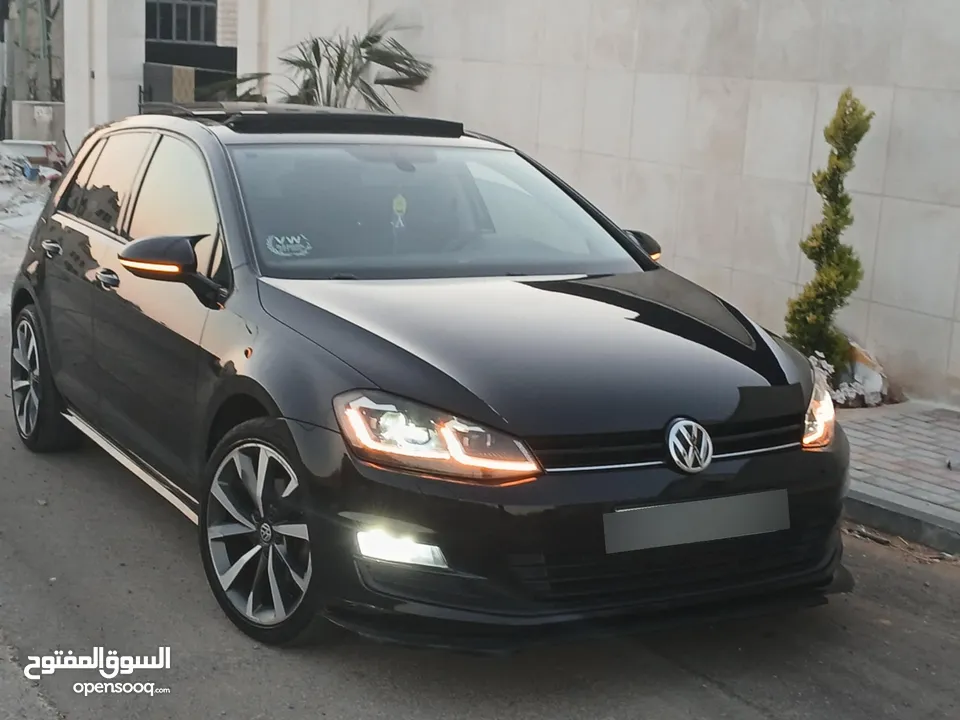 جولف فل كامل اضافات طلاء الشركة المنتجة محرك1400تربو اتوماتيك عداد 100الف فقططططط