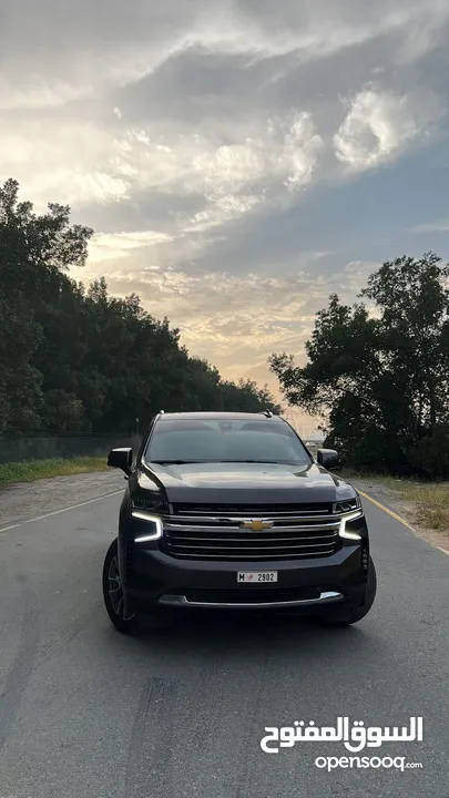 CHEVROLET SUBURBAN LT 2022 CANADIAN SPEC NO ACCIDENT  يدخل السعودية وارد كندا خالي من الحوادث