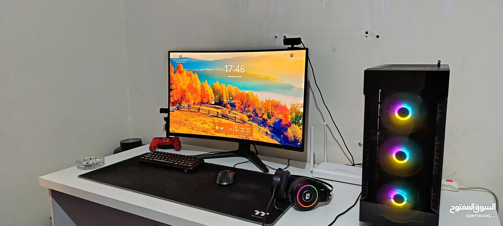 شاشة جيمنق 2k 32inch 170hz بسعر مغري للبيع