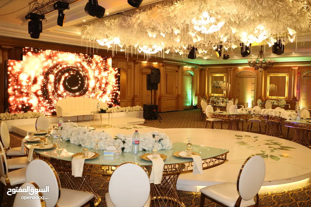 شاشات led _شاشات خلفيات حفلات _اعراس _فعاليات