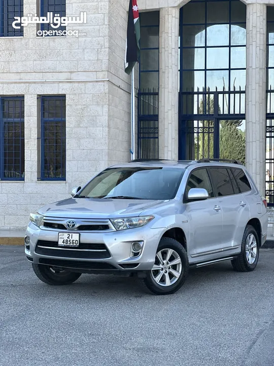 تويوتا هايلاندر هايبرد Toyota Highlander 2012 limited ليتميد