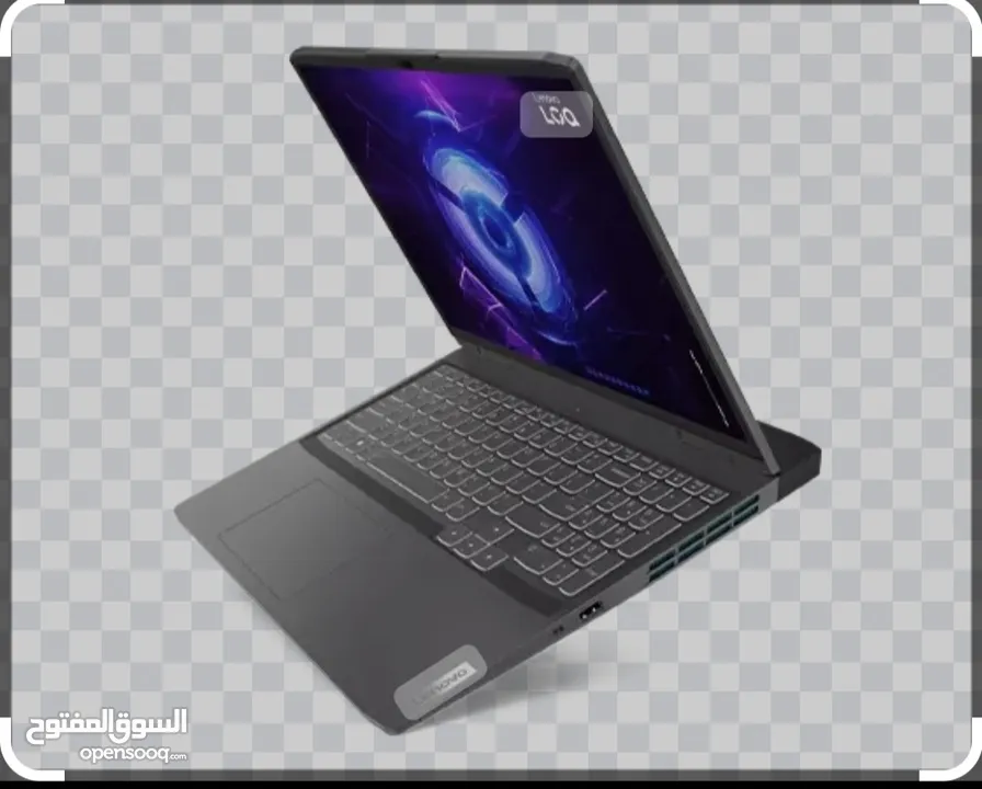 لاب لينوفو لوك جيمنجIntel Core i7-13th-GEN 16GB DDR5 RAM512 GB SSD NVME RTX 4050 6GB 15.6" FHD144Hz