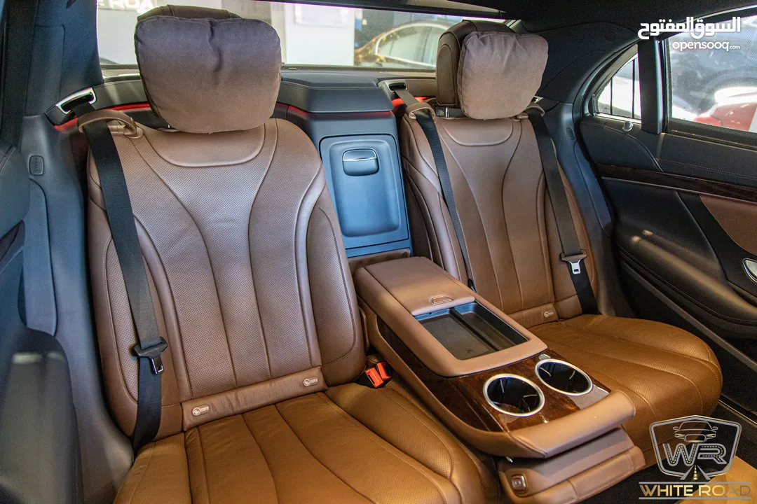 Mercedes S320 2018 Amg kit   السيارة وارد الشركة و قطعت مسافة 40,000 كيلو متر فقط