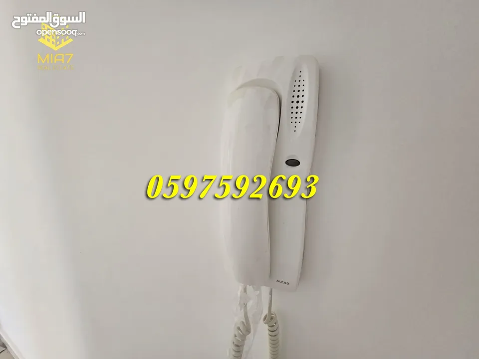 شقة أرضية مشطبة للبيع مساحة 170 م + ساحة 26 م رام الله قرب المقاطعة ووسط البلد