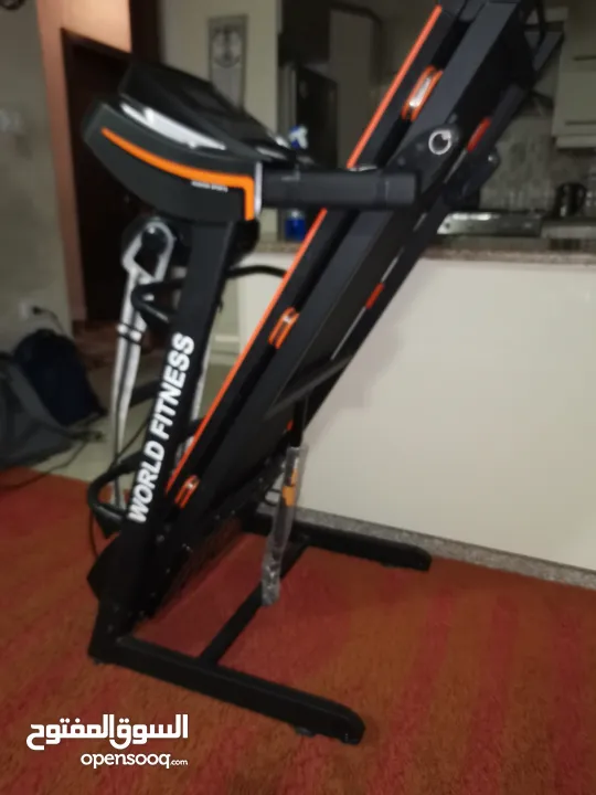 جهاز تريدميل world fitness  مستعمل للبيع