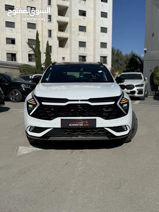 كيا سبورتاج GT Line ترخيص 2022 محرك 1600 هايبرد plug in/يقطع على الشحنه 65 كيلو متر  271 حصان