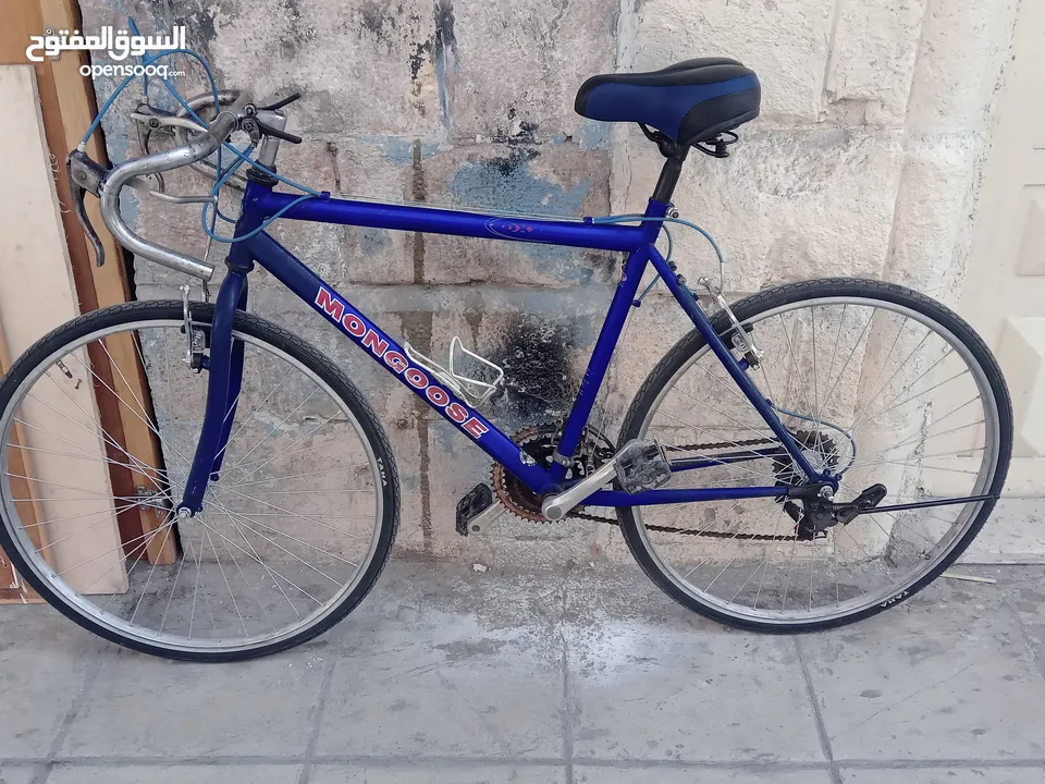 دراجة هوائية أمريكية  نوع mongoose bike  لدى محلات القواسمي لصيانة الدراجات الهوائية