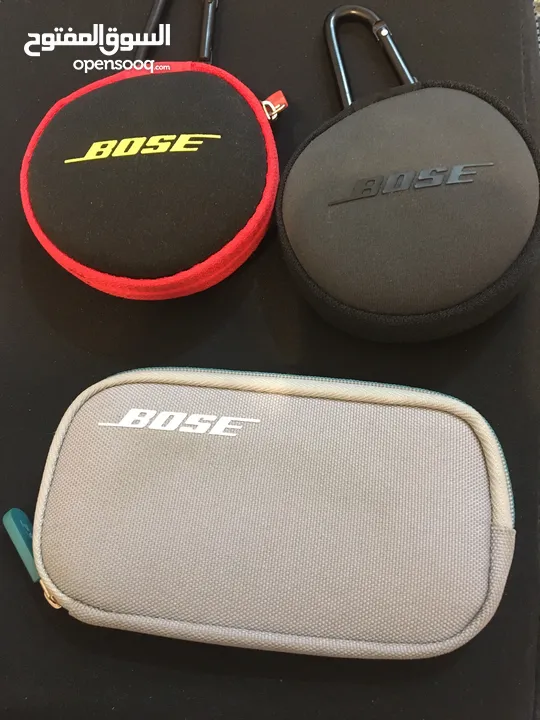 سماعات BOSE اصلي بلوتوث وكرت صوت وكابل