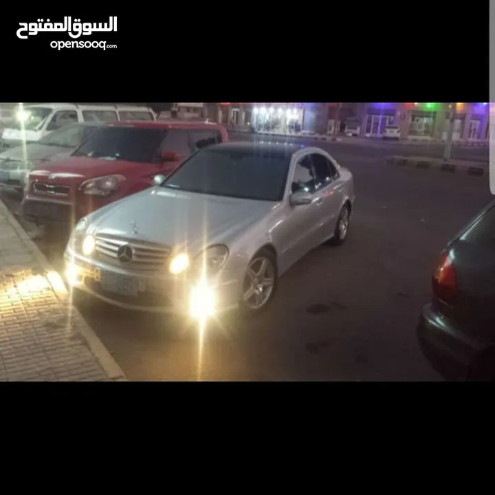 عررررطه  مرسيدس بنز E class 2005 بادي كات AMG تعديل دبي