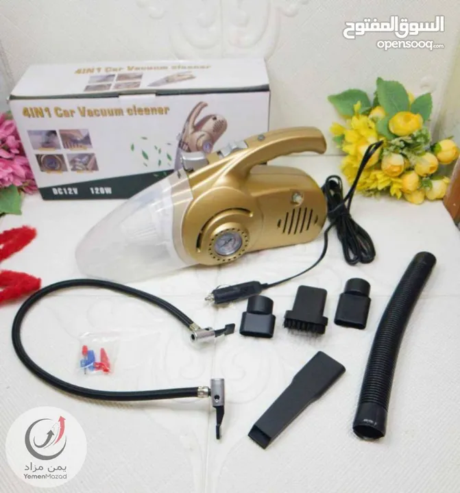 مكنسة السيارة مع منفاخ    خفيفة الوزن وسهلة التفكيك مفيدة للاستخدامات اليومية
