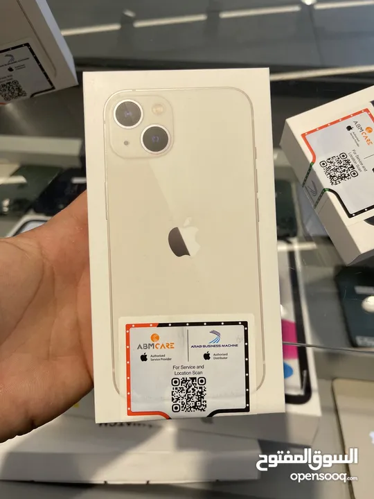 Iphone 13 128gb new no active abm Middle East  ايفون 13 128جيجا جديد كفالة الوكيل الرسمي بالاردن