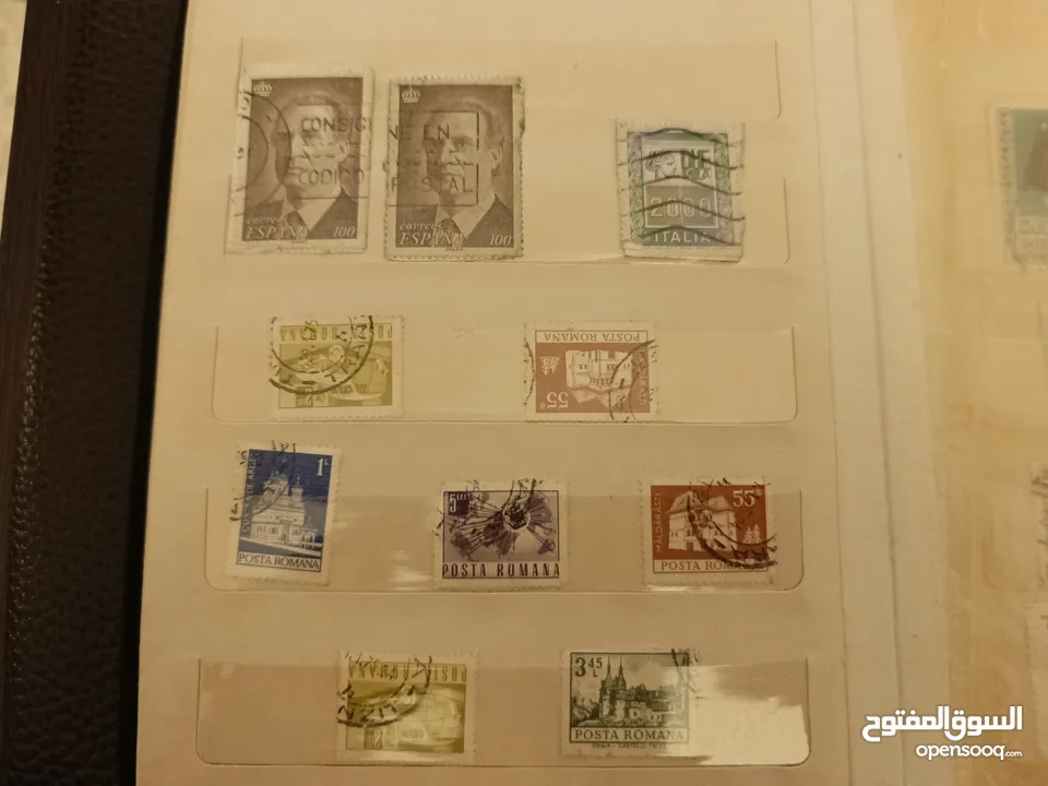 طوابع بريدية قديمة