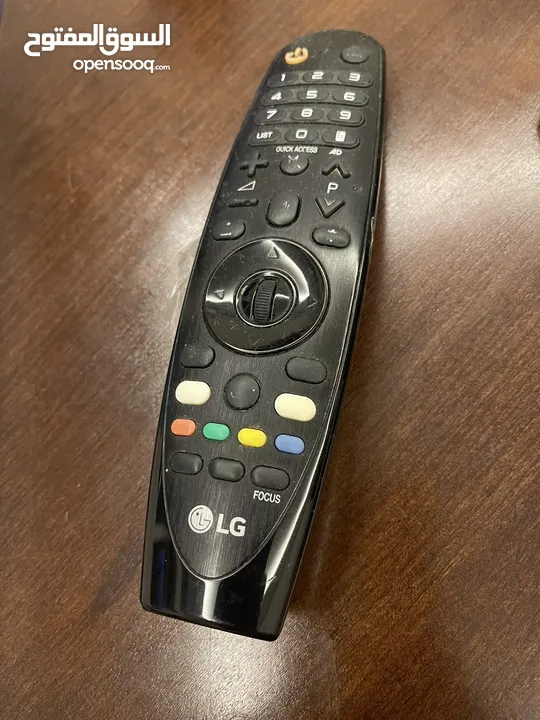 ريموت تلفزيون 55بوصه من LG