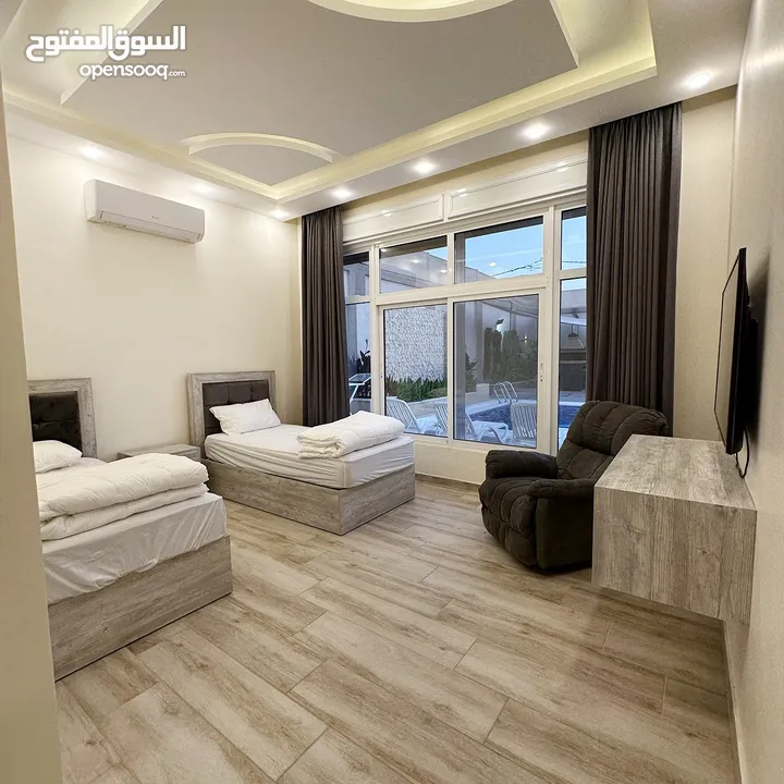 مزرعة و شاليه ويڤز Waves Chalet مزرعة للإيجار اليومي  شاليه للايجار