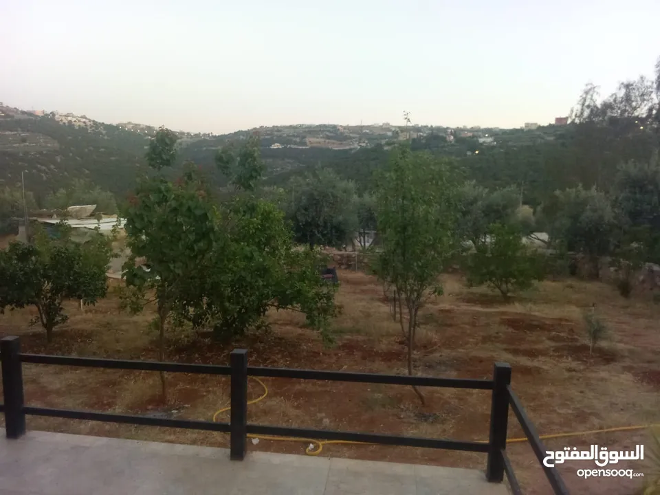 كوخ خشبي تصميم اوروبي مفروش اطلاله رائعه السعر 56000 ... من المالك مباشره ...