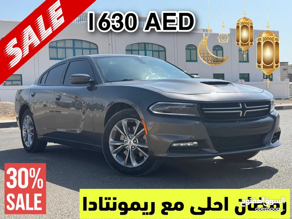 Dodge charger Sxt 2022 3.6L V6 1630AED / M  قسط شهرى 1630 درهم شامل كل شى