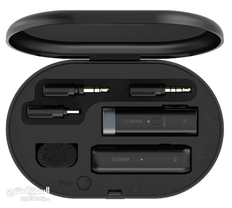 BOYA BY-WM3 is a 2.4GHz wireless microphone system,all-inclusive solution for مايكرفون ويرلس من بويا