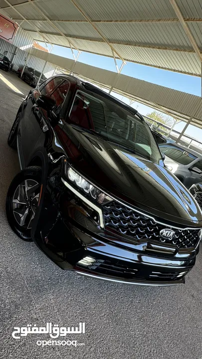 سعر بدون جمركKia sorento Hybrid 2021 ‏ سيارة لا زالت حرة