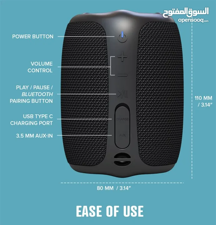 سماعات muvo play creative wireless قوة الصوت في راحة يدك وبسعر حرق
