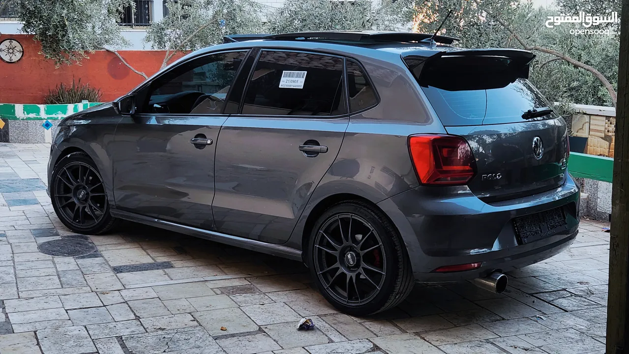 Polo Tsi 1200 2017 جير عادي  فتحة شركة  بودي جير ماطور شوسطة مكنيكيات افحص وين بدك وكالة  05681108