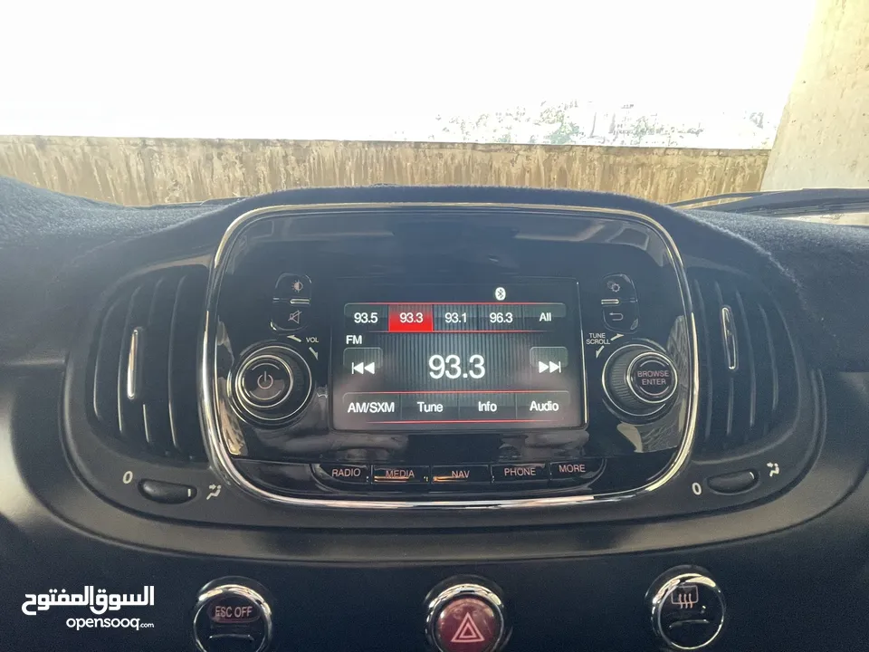 فيات 500e كهرباء 2017 للبيع – ممشى قليل – بحالة ممتازة