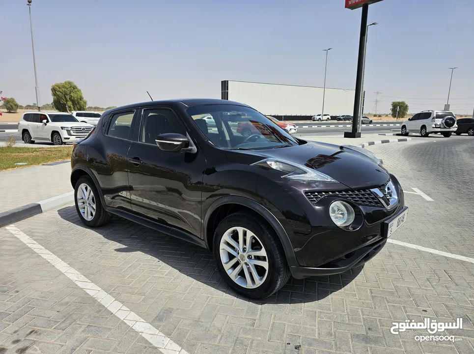 NISSAN JUKE 2015, GCC SPECS, LESS KMS CAR FOR SALE