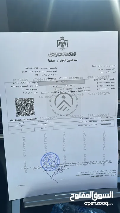 قطعة ارض سكنيه، البلقاء الصبيحي بسعر مميز
