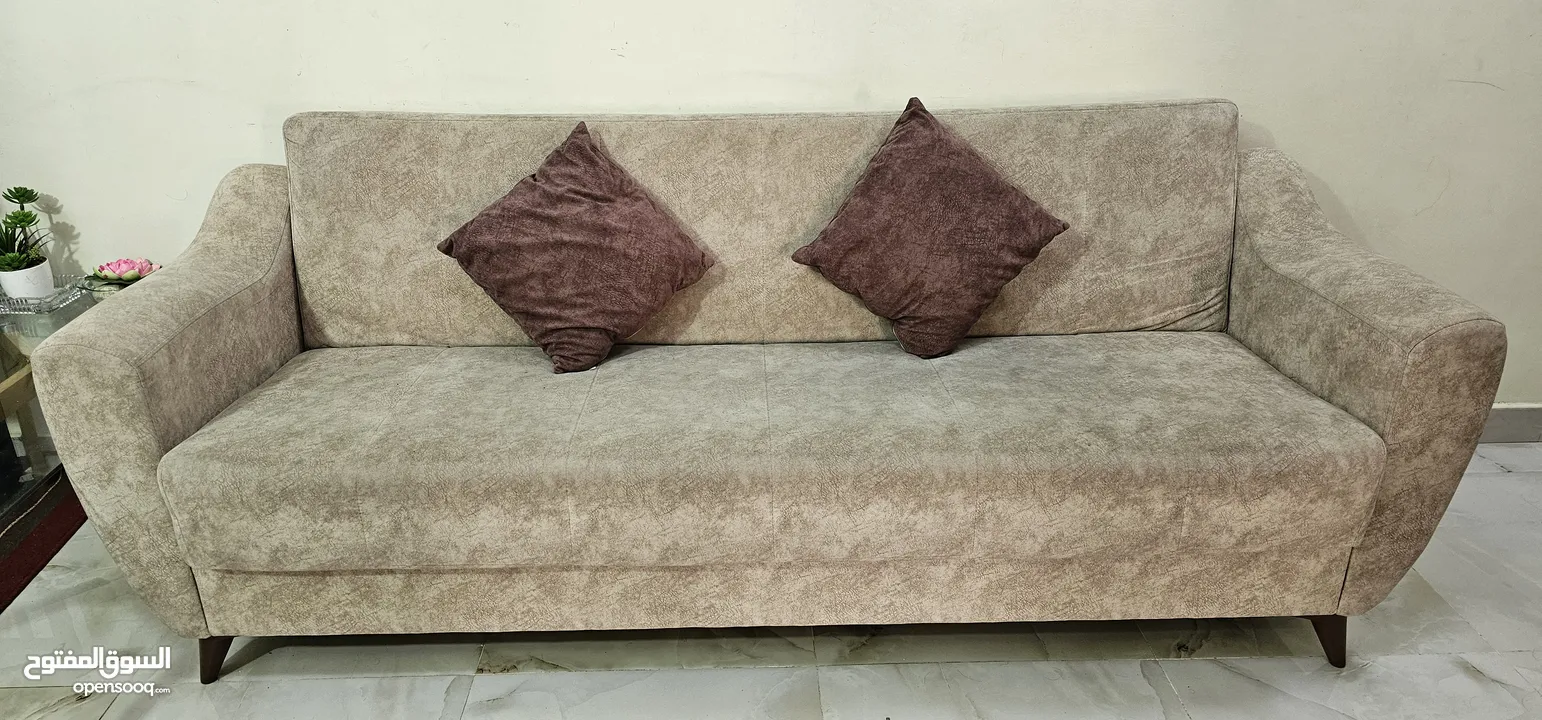 2 PC SOFA SET - GOOD CONDITION AND HIGH-QUALITY