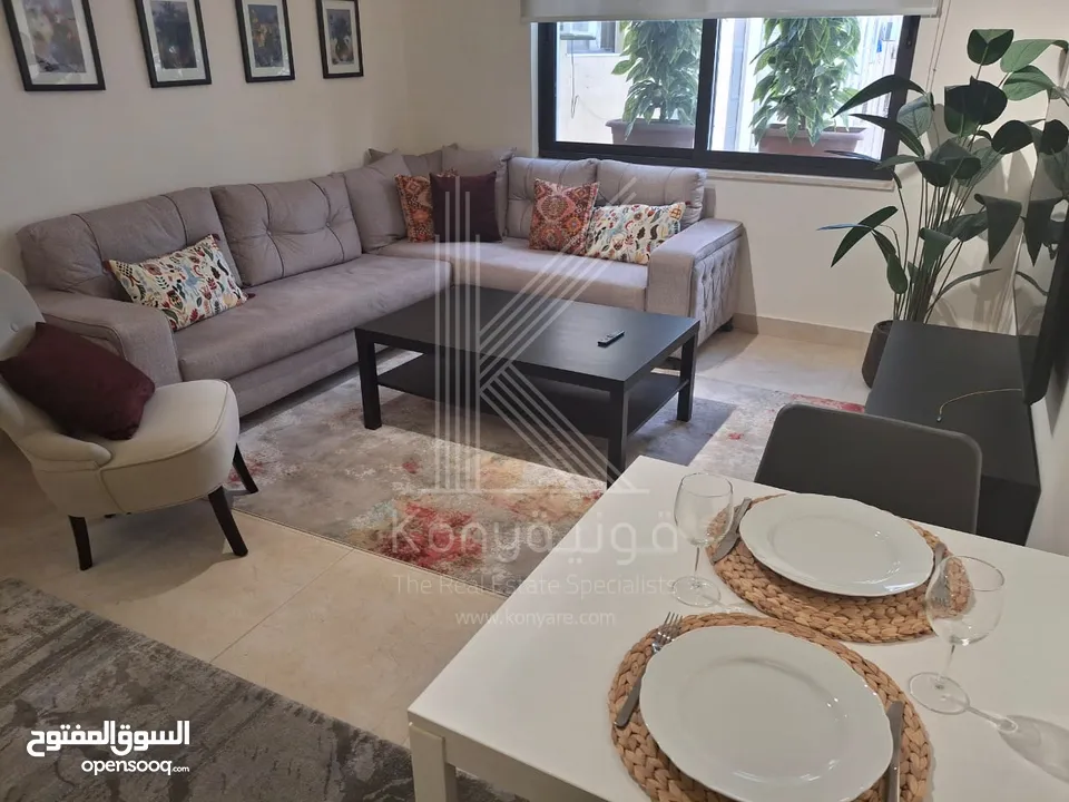 1st Floor Furnished Apartment For Rent In Abdoun