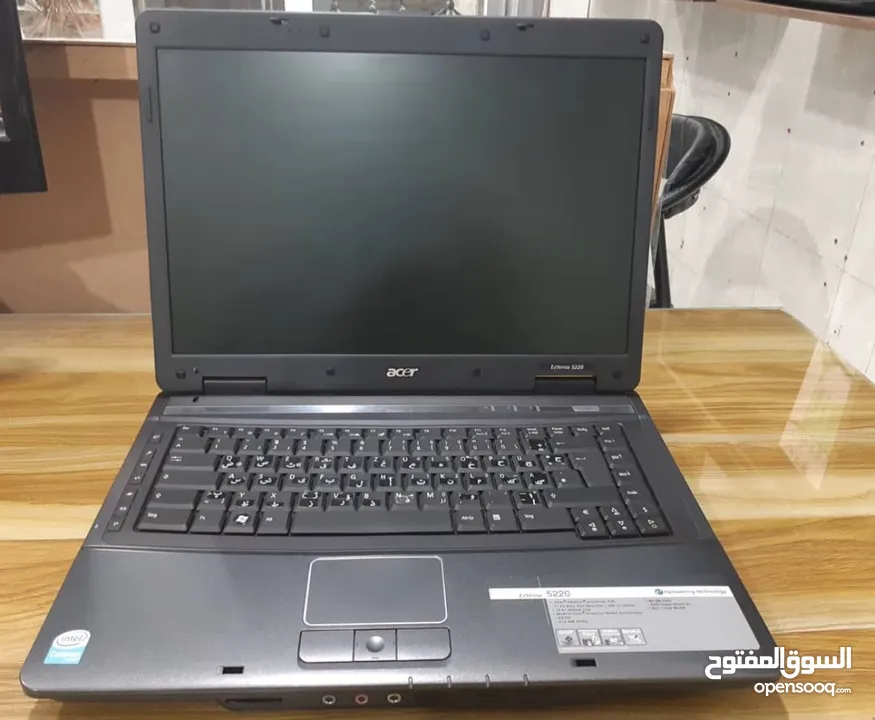 لابتوب  acer  ،يصلح لطلاب التوجيهي و للبرامج والاعمال المكتبية بسعر حرق